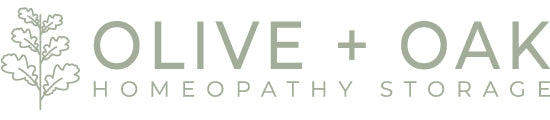 Olive and Oak Homeopathy Storage Logo
