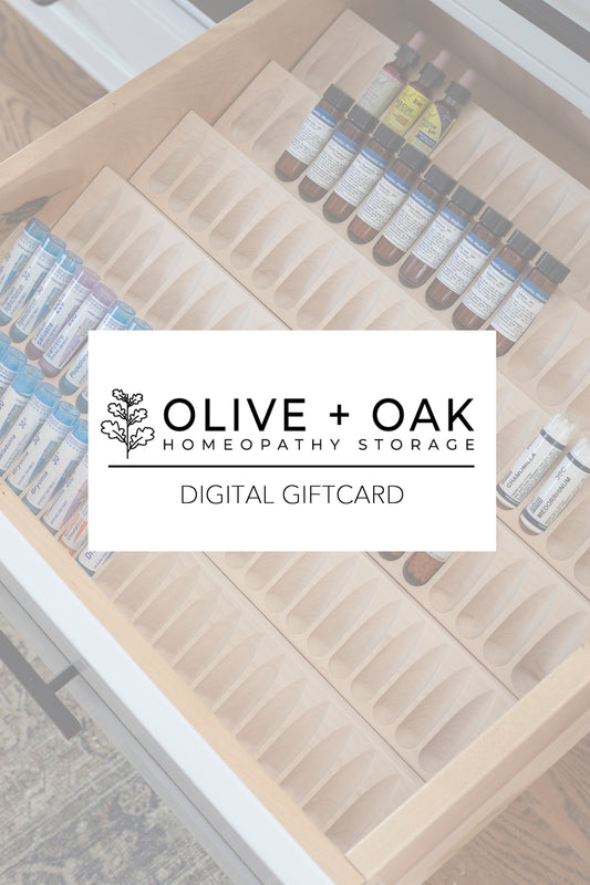 Olive and Oak Homeopathy Storage Digital Gift Card